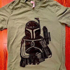 Boba fett art Star Wars t shirt